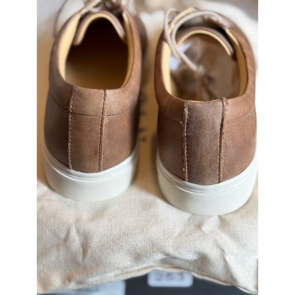 NISOLO Diego Low Top Sneaker – Men’s Size 8 – Tobacco – NEW in Box UNISEX - Picture 7 of 10